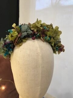 Diadema de hortensia preservada 3