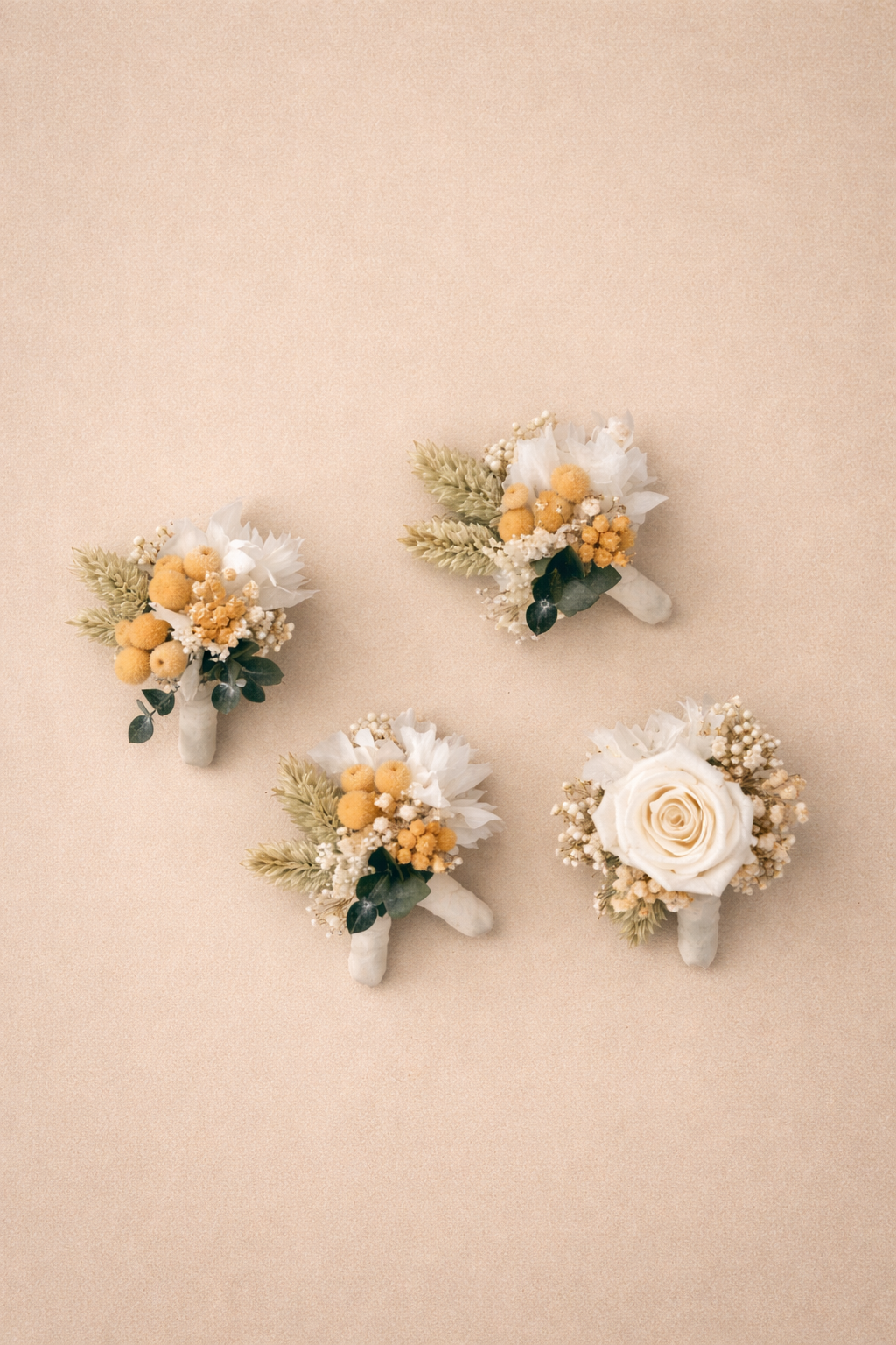 Pulseras de flores preservadas 2
