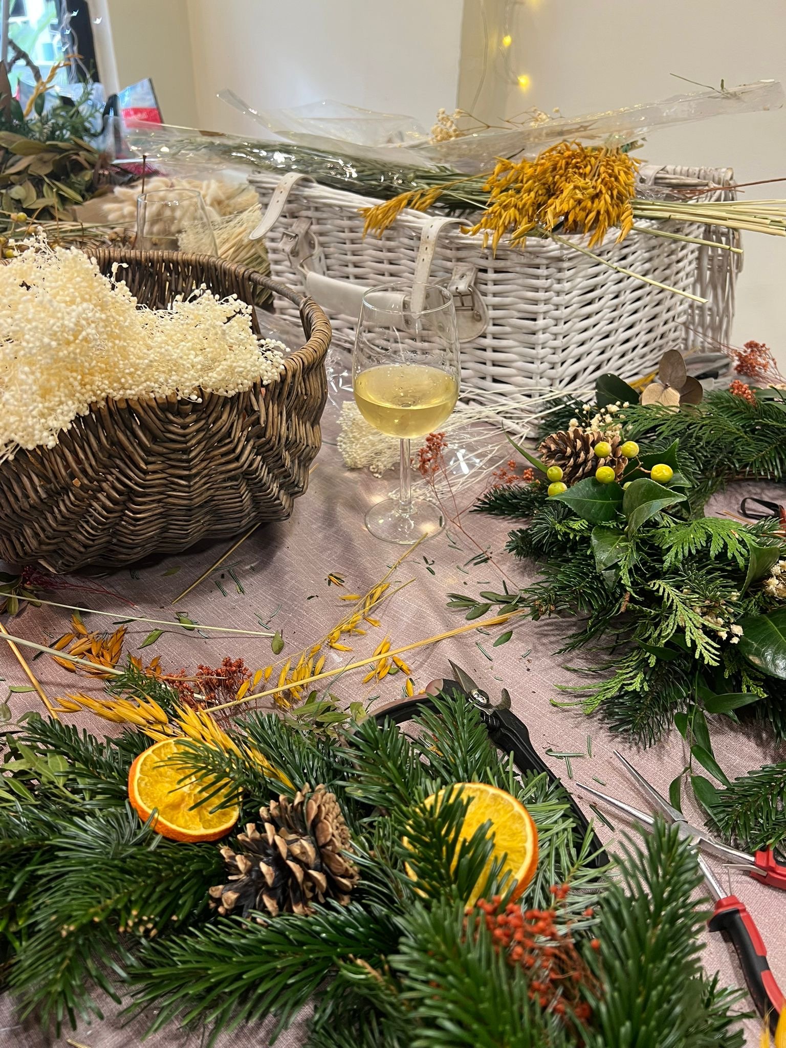 Ramo de flores preservadas